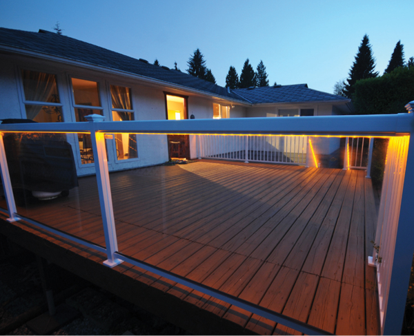 LED Glass Installation